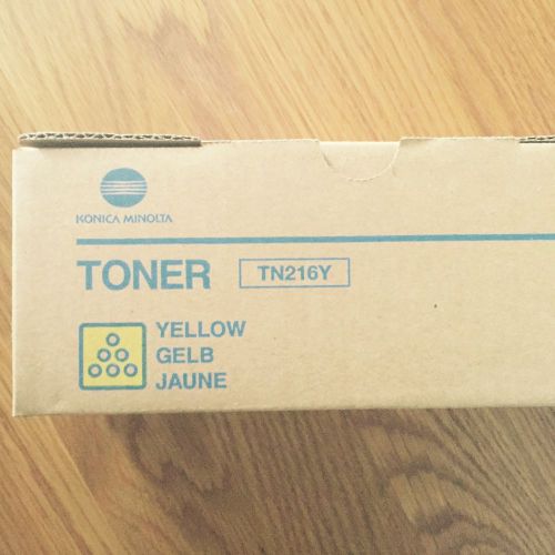 Genuine NEW Konica Minolta TN216Y A11G231 Yellow