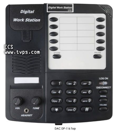 DAC DA-116 Deluxe D-Phone Digital Transcribe Station