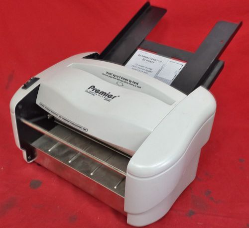 Martin yale premier rapid folder p7200 folding machine untested missing ac adapt for sale