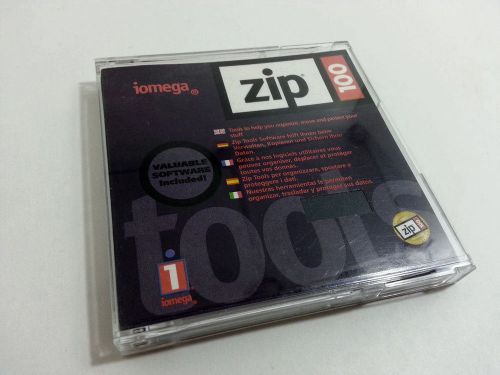 iOmega Zip Drive 100MB Disc for the PC Genuine SuperFloppy Free Shipping.