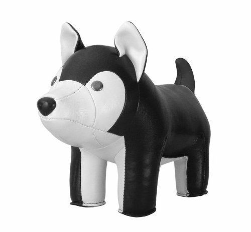 Zuny Classic Husky Black Paperweight