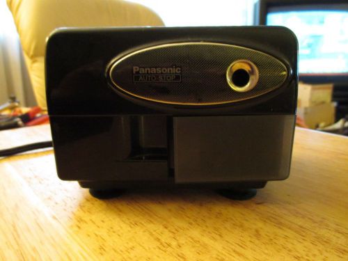 Vintage Retro Panasonic KP-310 Electric Pencil Sharpener Heavy Duty Black