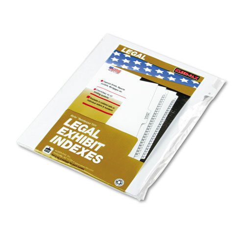 90000 Series Legal Exhibit Index Dividers, 1/26 Cut Tab, Title &#034;C&#034;, 25/Pack