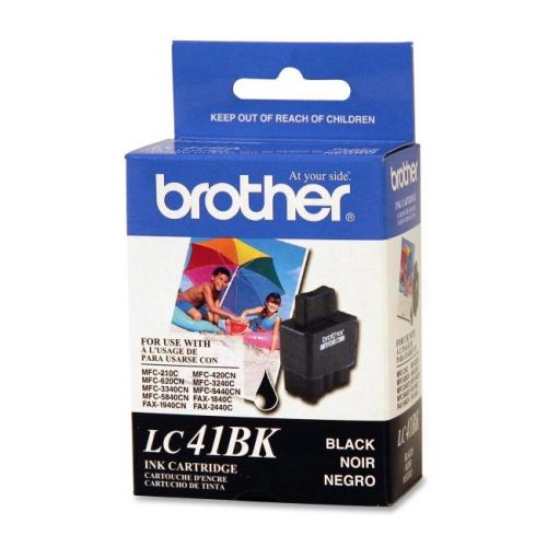 Brother int l (supplies) lc41bk lc-41bk black ink cart mfc 210c for sale