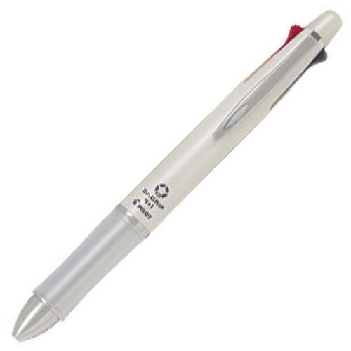 Pilot Dr Grip 4+1 multi-function pen - White body