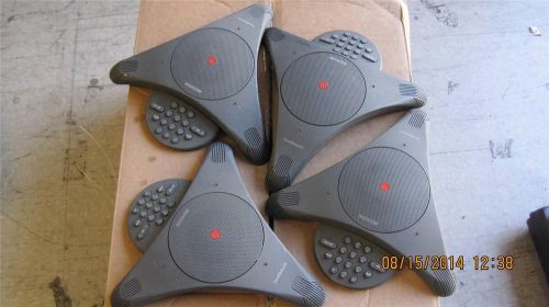 LOT OF 4 POLYCOM SoundStationEX