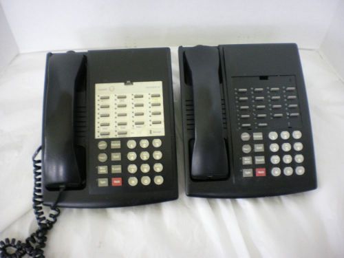 2 Lucent Partner 7311 Business Phones Black VGC!!