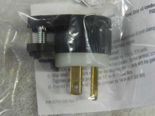 Cooper wiring 6265 angle receptacle &#034;male&#034; for sale