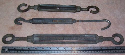 (3) Heavy Duty Galvanized Turnbuckle