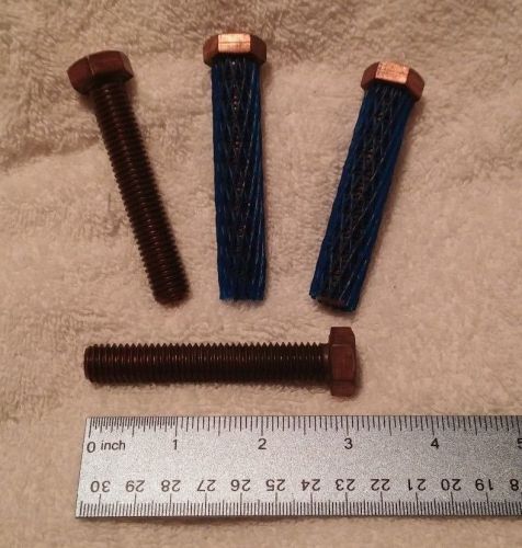 Bronze 1/2&#034; x 3&#034; Hex Full Thread Cap Screw