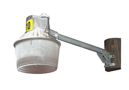 Ge  sam10sl roadway light fixture; 120 volt, 100 watt,  with extension arm. for sale