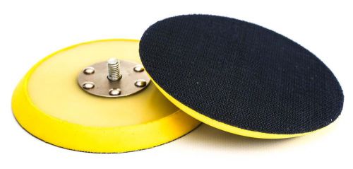 5 inch Backer pad Thread 8mm Diamond Polishing Pads  Sand Paper Makita Velcro