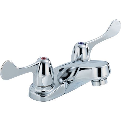 Delta 2529-LGHDF Chrome Commercial Faucet w/ VR Blade Handles 4&#034; Centerset - New