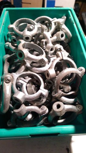 LOT OF 78 1 1/2 GALVANIZED SPLIT RINGS FREE SHIPPING