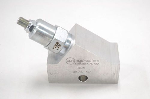 Sun hydraulics fdcb-lan dcv cartridge threaded flow control 12gpm valve b317074 for sale