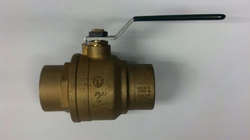 Jomar 2&#034; Full Port Brass Ball Valve