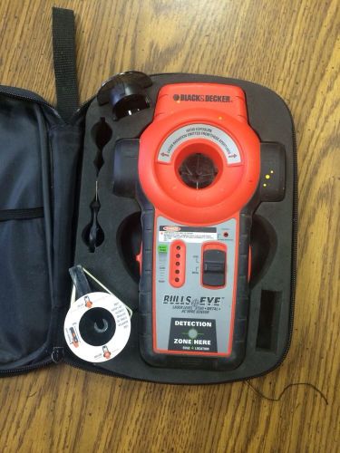 BLACK &amp; DECKER BULLSEYE AUTO-LEVELING LASER &amp; SENSOR BDL110S