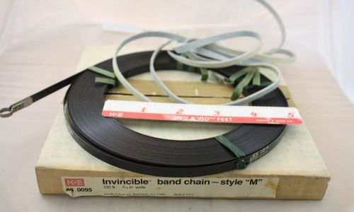 K&amp;E Invincible Band Chain, 100&#039; (88 0095 w/ M end Grad.)  [346]