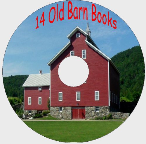 Barns ( farm storage round )  how to build 14 old books cd for sale