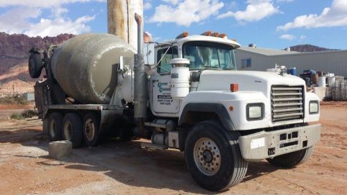 1996 mack rear discharge concrete mixer truck bridgemaster (stock #1751) for sale