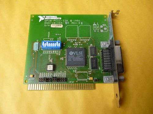 NATIONAL INSTRUMENTS 181065-01 GPIB-PCII/IIA IEEE-488.2 INTERFACE