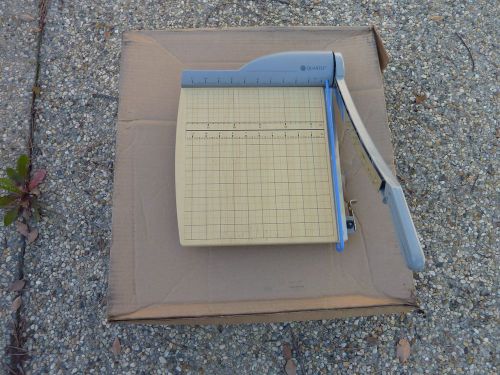 Quartet 11 inch Paper Cutter Model 9112 w/ Lock