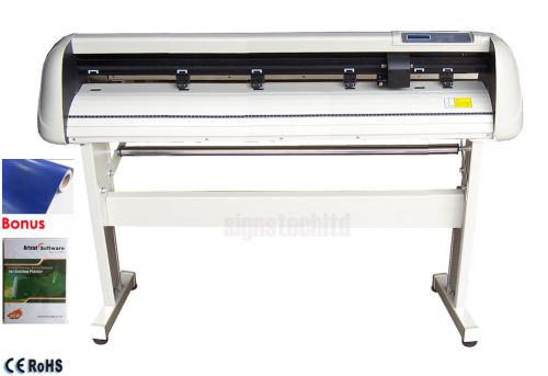 Deluxe 1350mm 53&#034; Vinyl Cutter Cutting Plotter,USB port+Free Vinyl,Supports Win7