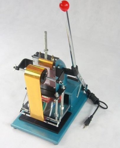 Big sale! hot foil stamping machine tipper bronzing pvc id card letterpress diy for sale