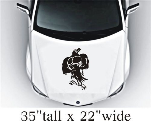 2x different look hood vinyl decal art sticker graphics fit car truck -1887 for sale