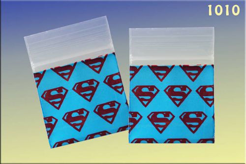 ZipLock baggies 1.0x1.0 (1000/pack) by Apple - Superman