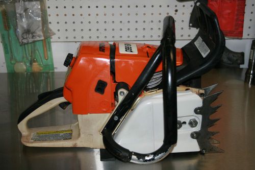 Stihl MS 660 Chainsaw full wrap handle 160psi. RUNS GREAT. 066 460 046 044 440