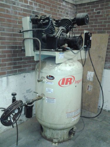 2007 ingersoll rand model 2545k10 vertical air compressor (3-phase) for sale