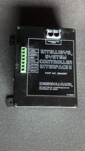 Ingersol Rand Intellisys 39840087 Air Compressor Controller