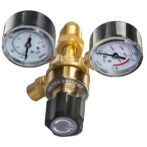 Mountain 721.0002 2 gauge cga580 welding gas regulator with 5/8&#034;-18rh fittings for sale