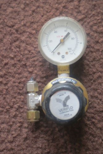 VERIFLO IR4B100G REGULATOR WITH GAUGE