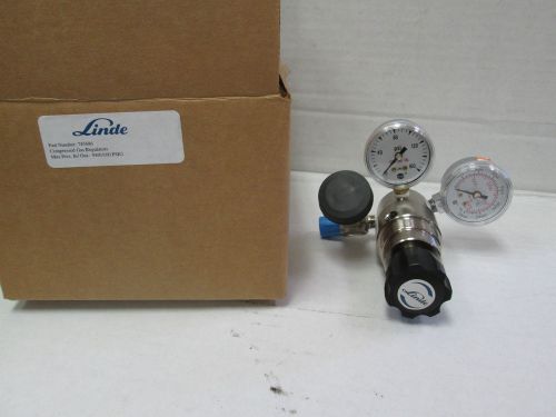 1 new linde single stage lecture bottle regulator max outlet pressure 100psi for sale