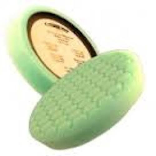 7.5” green hexagonal foam polish pad with centering ring for sale