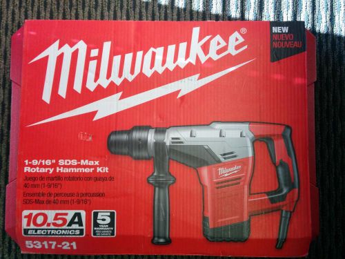 Milwaukee 5317-21 1-9/16-in sds-max hammer with case - used for sale