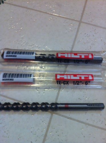 NEW HILTI TE-CX 1/2&#034;-6&#034;  CONCRETE BIT