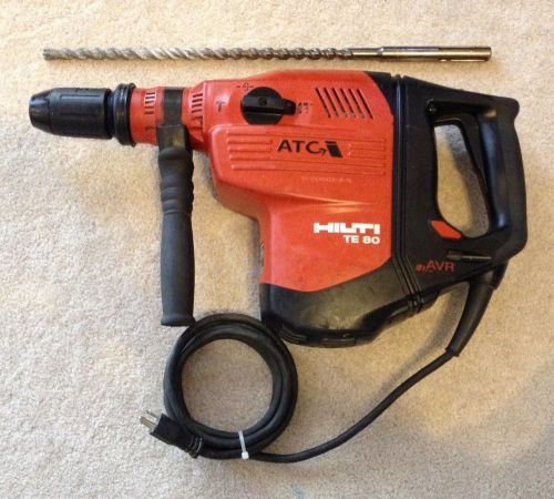 HILTI TE 80-ATC AVR   COMBI HAMMER , MADE IN AUSTRIA