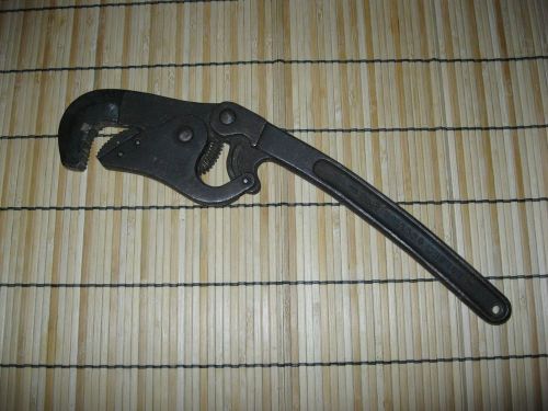 BULLARD NO. 2 WRENCH SPRING LOCK ANTIQUE PIPE WRENCH &#034;03 7b06