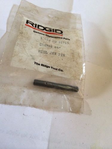 NEW RIDGID E4785 24&#034; PIPE WRENCH HEEL JAW PIN CATALOG # 31715 **FREE**SHIPPING**