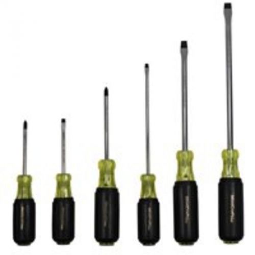 Screwdriver Set Pro 6 Piece MINTCRAFT PRO Multi-Bit SD-SET-PVC 045734632196