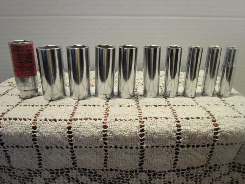 Craftsman 10 pc socket set for sale