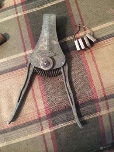 Vtg: Ideal Inc Stripmaster Inc (Original)  Old Work Tools Machine Industry Metal