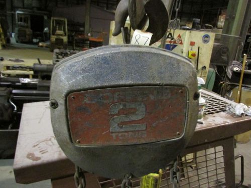 Coffing 2 Ton Manual Hoist 2932 DA6 #87