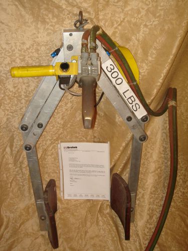 Certified! brehob barrel grabber &amp; picker/lifter-up to 55 gal.-save huge $! for sale