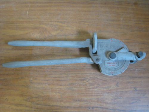 Ridgid 358 5/8&#034; od 3&#034; r geared ratchet tube tubing pipe bender 35170 used for sale