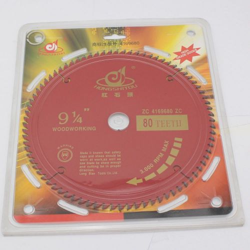 9&#034; inch 230mm x 80T x 25.4mm TCT CIRCULAR SAW BLADE FOR WOOD CUTTING CARPENTRY