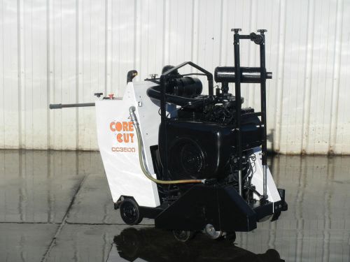 Core cut cc3500 concrete self propelled road cut off saw for sale